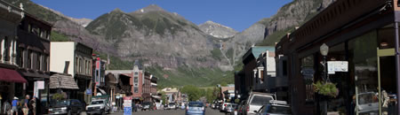 Colorado Avenue in Telluride (photo: Benko Photographics)