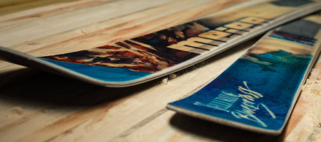 Telluride Bluegrass skis and snowboards hand-crafted by Meier Skis